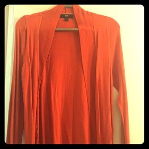 Burnt orange cardigan